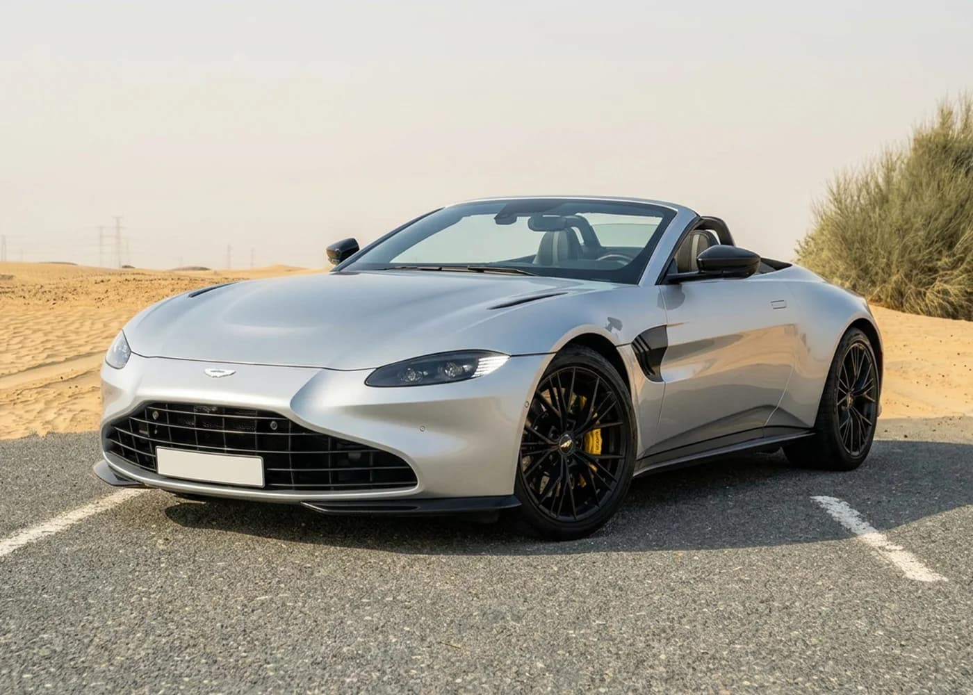 Aston Martin Vantage in Silver