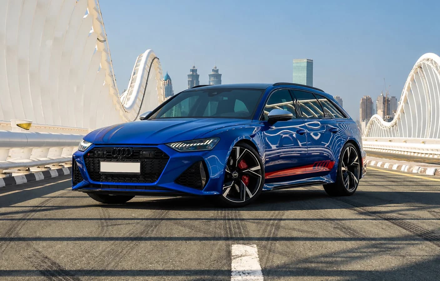 Audi Rs6 in Blue