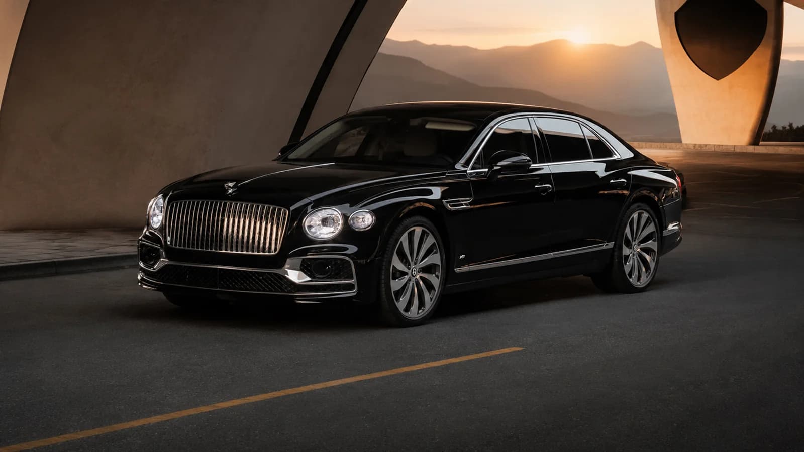 Bentley Flying Spur in Black