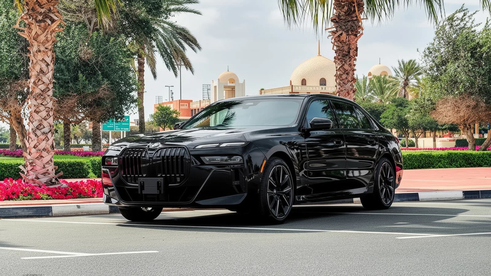 BMW 740i in Black