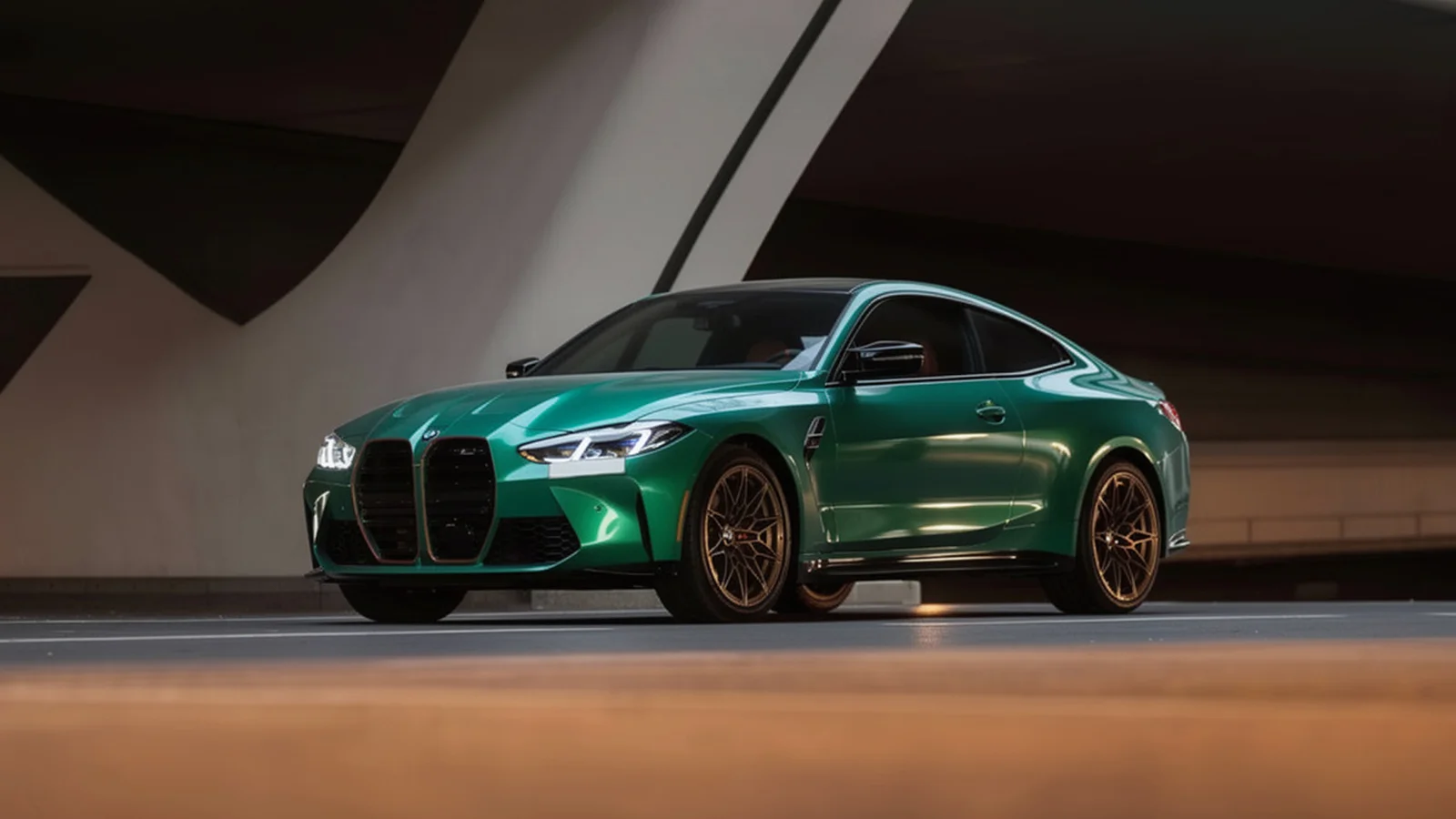 BMW M4 in Green