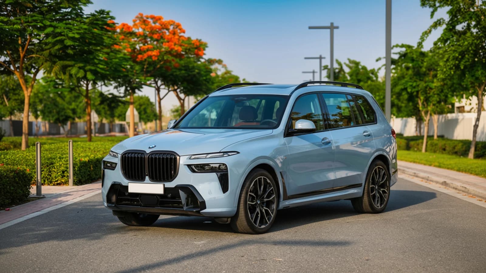 BMW X7 in Silver