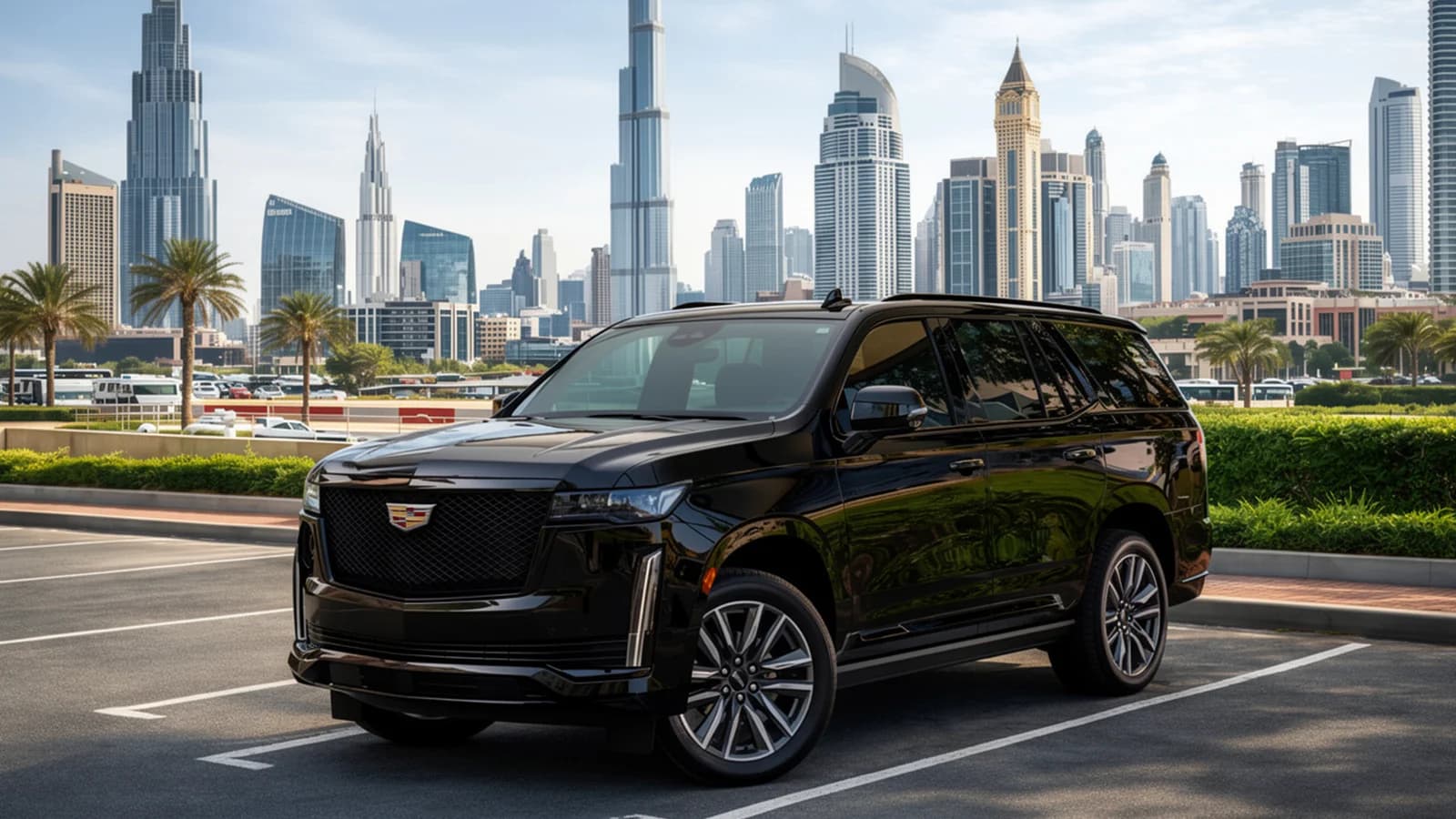 Cadillac Escalade Platinum Sport in Black