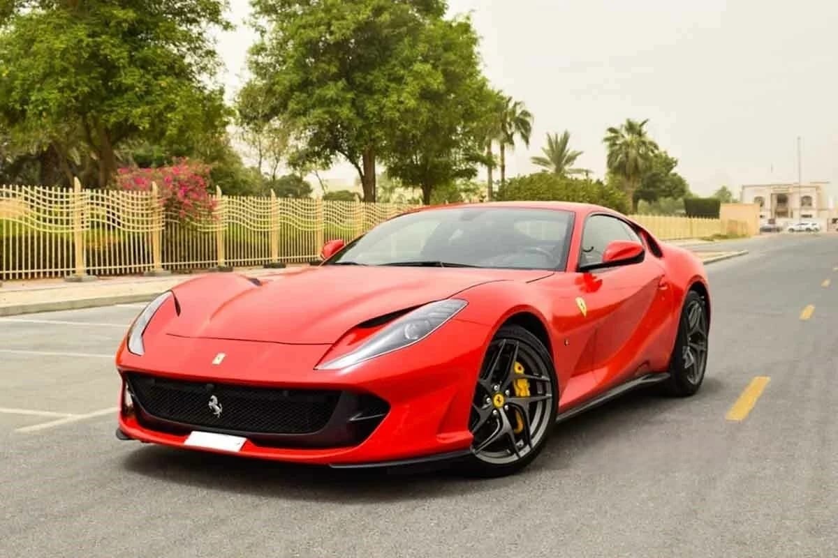 Ferrari 812 Superfast in Red