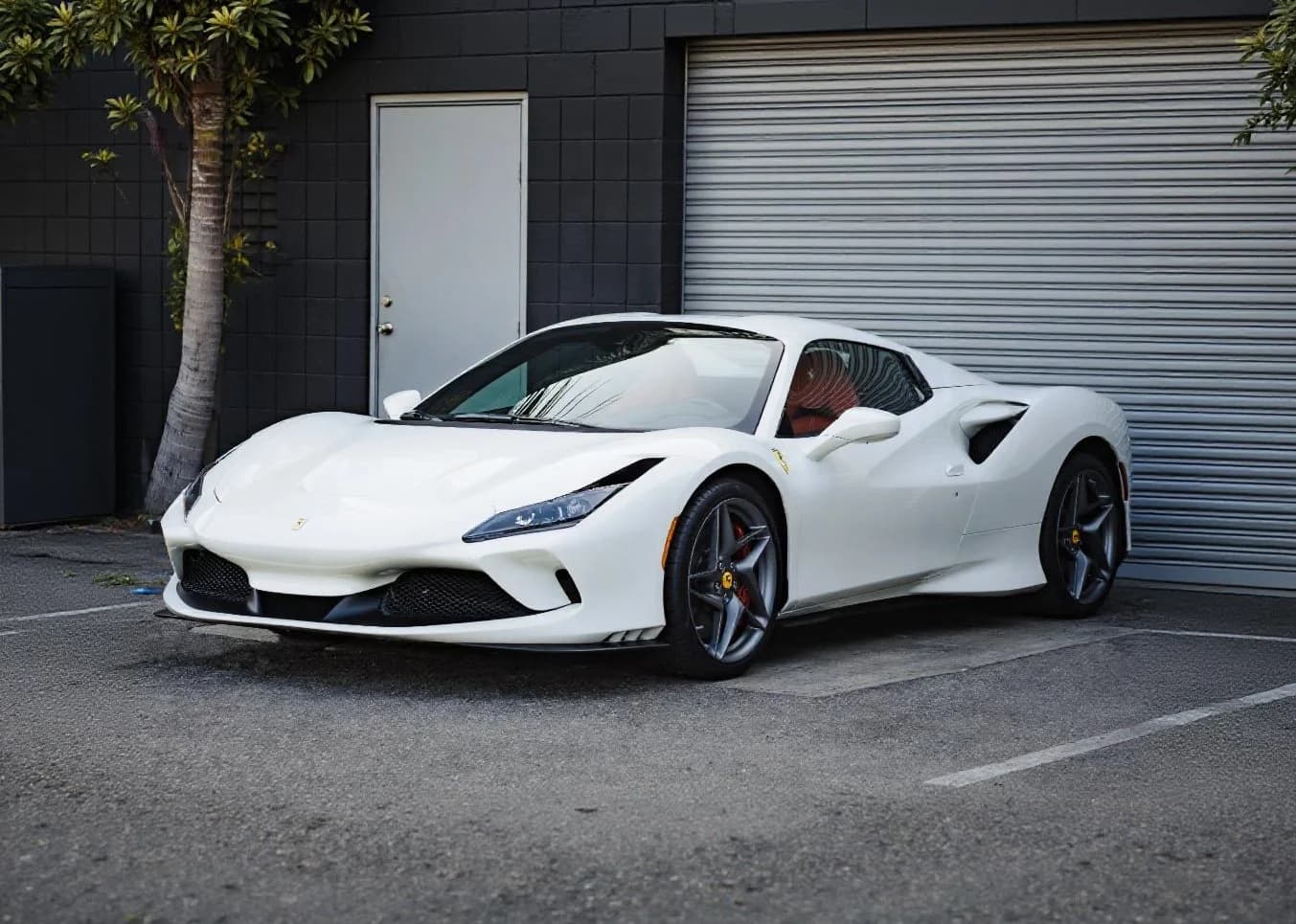 Ferrari F8 Tributo in White