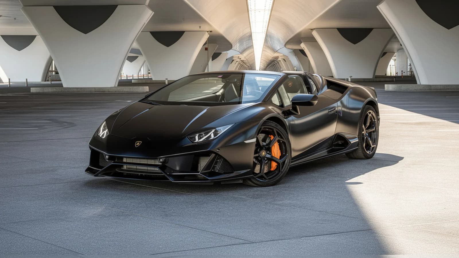 Lamborghini Huracan Spyder in Black