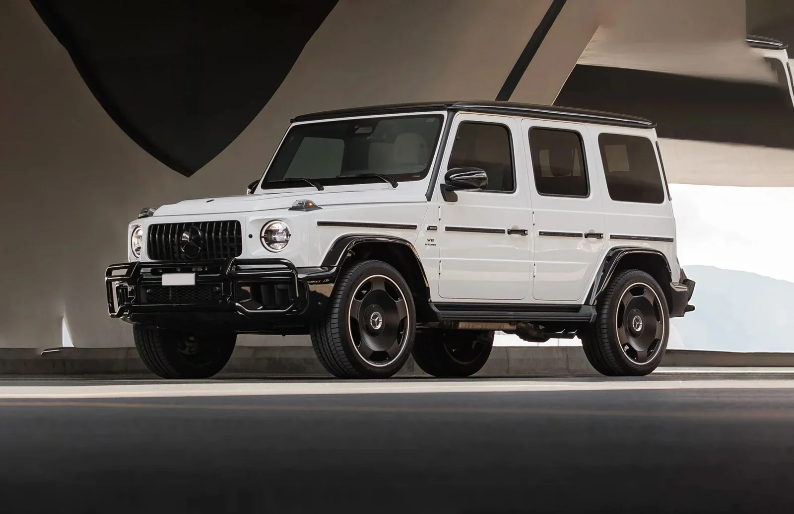 Mercedes-Benz AMG G63 in White