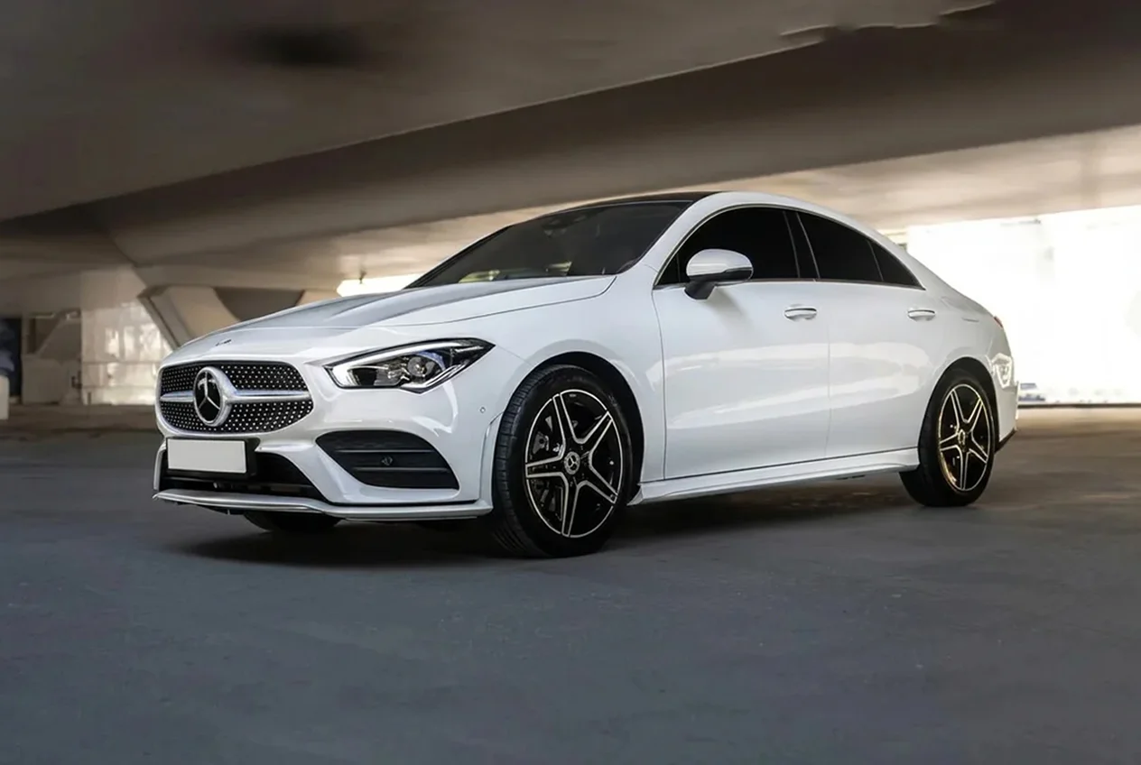 Mercedes-Benz CLA250 in White