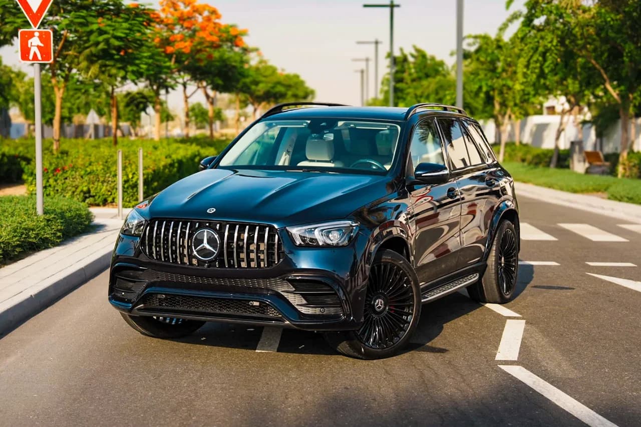 Mercedes-Benz GLE 350 in Blue