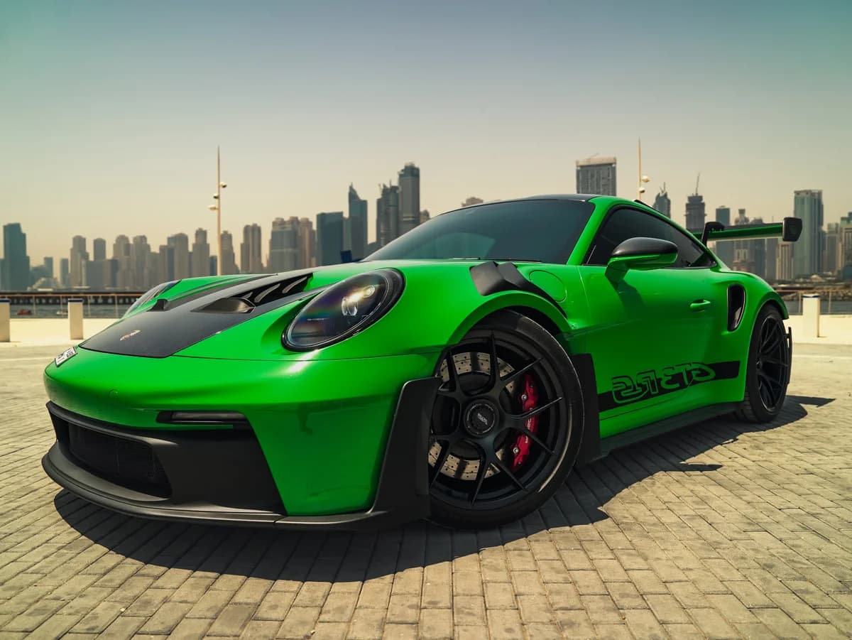 Porsche GT3RS in Green