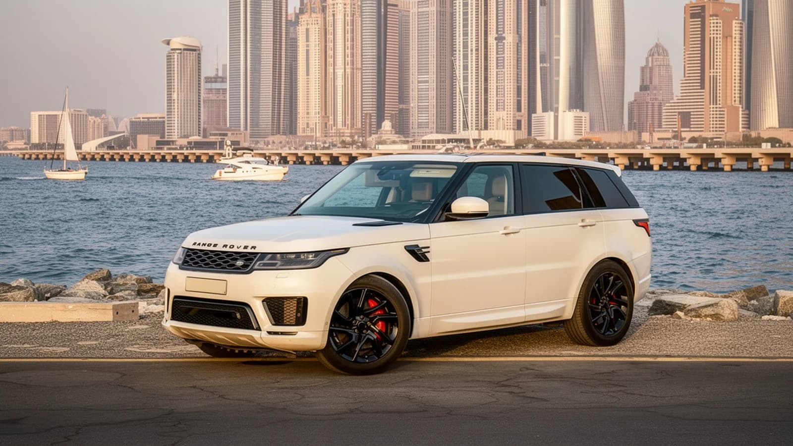 Range Rover Sport in White